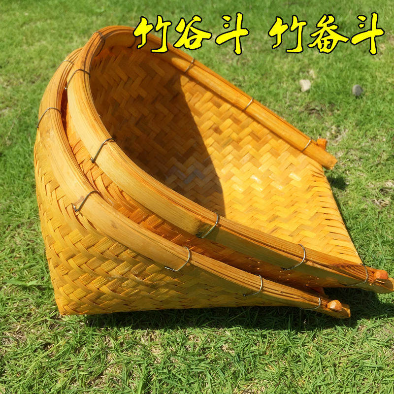 竹製品 竹簍 竹籮採茶簍茶簍魚簍 純手工竹編 小茶簍工藝禮品擺飾