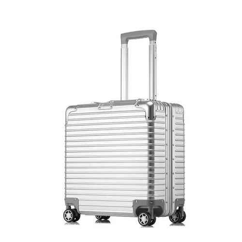 Металлический цельнометаллический чемодан, коробка, ноутбук, 18 дюймов, бизнес-версия