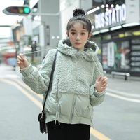 Короткий пуховик, куртка для школьников, 2019, в корейском стиле