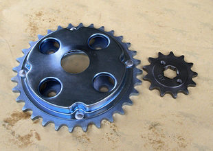 Мотоцикл монтаж QJ250-3 ожерелье CA250 земля Орл Король принц размер Зуб 520 crankset передача