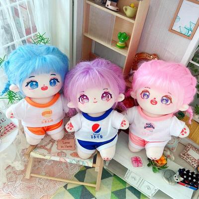 taobao agent Cotton doll, clothing, orange T-shirt, 20cm