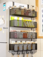 Черный четырехслойный большой крючок [модель холодильника]-