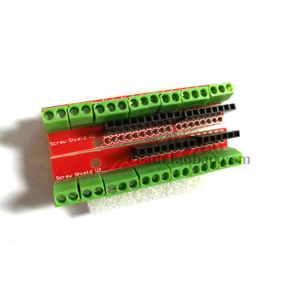 Screw Shield V2 электропроводка столбец терминал расширять тарелка двойная поддерживающий подходит для arduinoUNO-R3 расширять