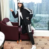 Спортивный демисезонный комплект для отдыха, большой размер, в западном стиле, 2021 года, подходит для подростков