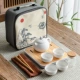 Dingyao Baixi Shi Pot, кастрюля, четыре чашки+чайник чайный поднос чайный шарф чай