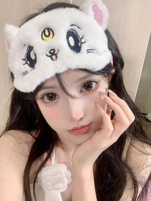 taobao agent Japanese soft cute sleep mask, breathable ice bag, internet celebrity