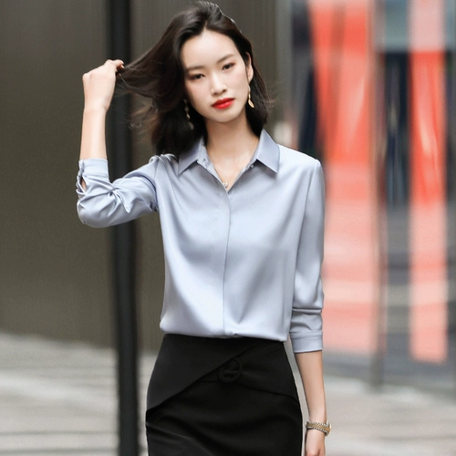 Осенняя рубашка, лонгслив, комбинезон, пиджак классического кроя, большой размер