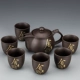 Zisha/Dragon Pot (желающий)+шесть чашек