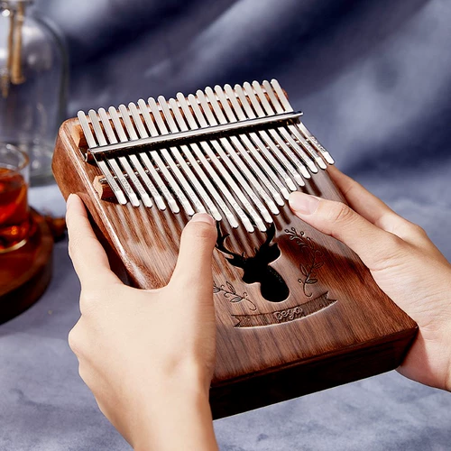 21 звуковой большой палец Калинбакин 17 звук Калимба начинает начинать начало