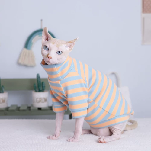 Renfa Caichang Custom Mirlinlen Cat Clothing Devas Fether Cotton Cotton T -For -Formaum