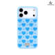 Bling World Hearts Rhinestones iPhone Polka Dot iPhone Case for iPhone 17, iPhone 17 Pro and iPhone 17 Pro Max