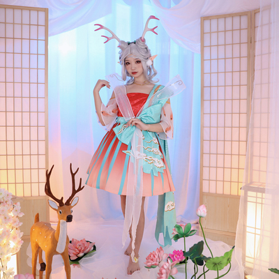 taobao agent King Glory Yao meets the god deer cosplay clothing cute ancient style game set cosply clothing loli girl