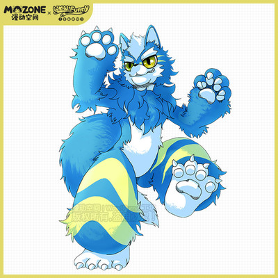 taobao agent Wanderal Wolf Garu Original Furry Beast Fursuit Beast Full Package Semi -Personal Customization