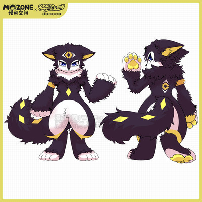 taobao agent Man -spatial original Furry Beast Snow Wolf Sleepless Fursuit Full Package Half -installed Personal Custom Matter