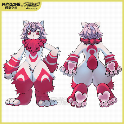 taobao agent Man -spatial original furry beast set bats Qiyun Feiyue fursuit installation full installation semi -installed personality customization