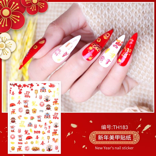 Наклейки для ногтей, наклейка, демисезонное украшение для ногтей, 2020 года