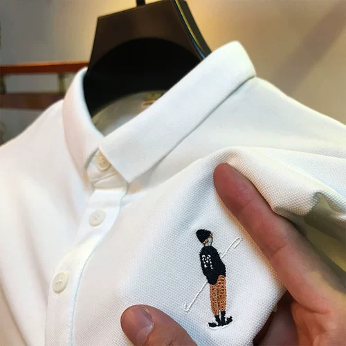 Футболка polo, летняя тонкая рубашка