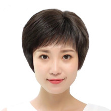 手织假发女短发