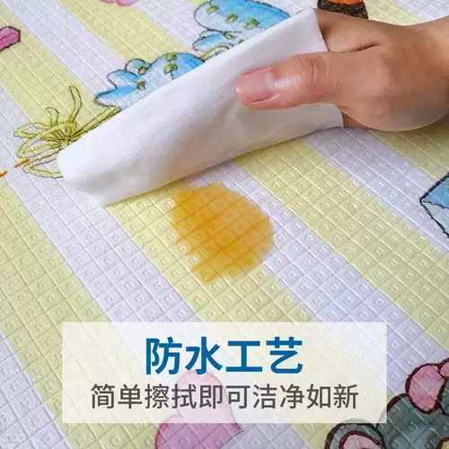 Экологичный водонепроницаемый детский нескользящий игровой коврик без запаха для ползания, ковер из пены для домашнего использования, увеличенная толщина