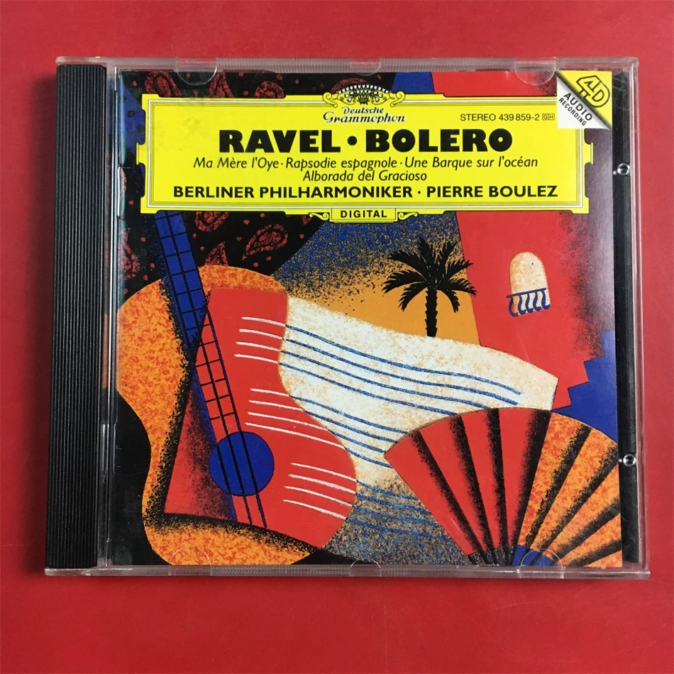 Французский Ravel Blolero Ma Mere L'Oye Pierre Boulez Kaifeng K5122