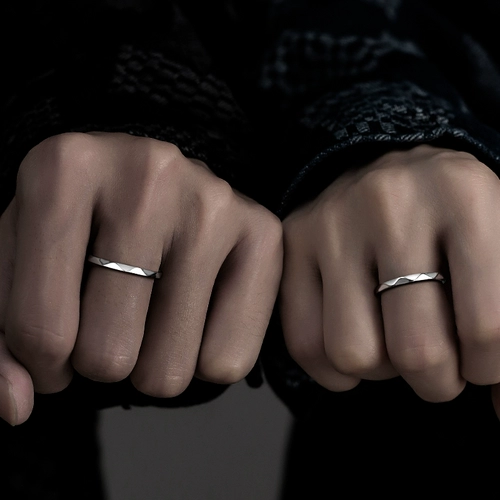 Кольцо для друга, для влюбленных, простой и элегантный дизайн, подарок на день рождения