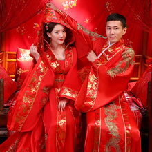 汉服新娘礼服嫁衣【多图】_价格_图片- 天猫精