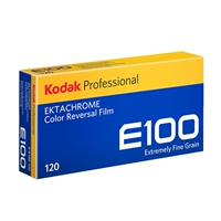 Новый Kodak Kodak E100 Roll 120 Color обратные кусочки мотор двигатель март 2025 года.