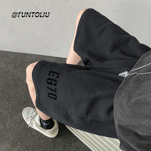 Баскетбольные спортивные летние шорты, штаны для отдыха, в американском стиле, оверсайз