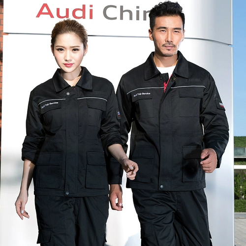 Audi, износостойкий комбинезон подходит для мужчин и женщин, увеличенная толщина