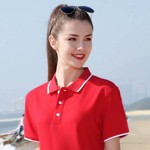 Летняя спортивная футболка polo для работы, делается под заказ, с печатью вашего логотипа, короткий рукав