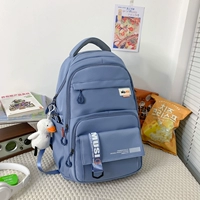 Темно -синий+утиный кулон