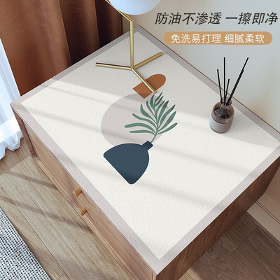 taobao agent INS wind bed headcase cushion, waterproof oil -proof and anti -scorching table cloth table pad light luxury cover bedroom dust cushion cloth