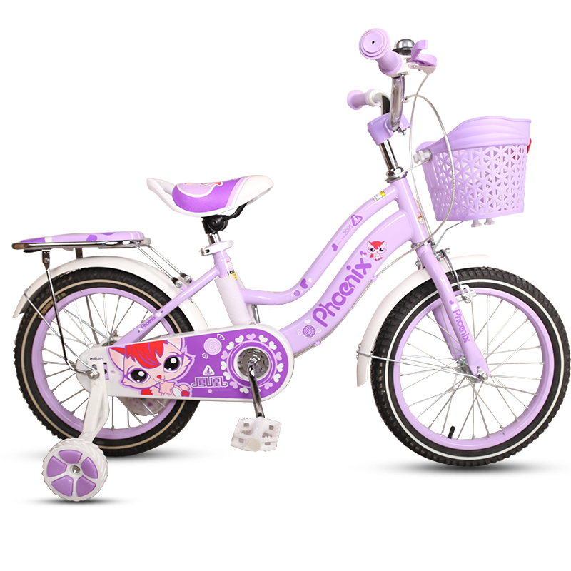 phoenix children's bike 3-year-old baby bike 2-4-6-7-8-9-10-year-old baby bike girl bike