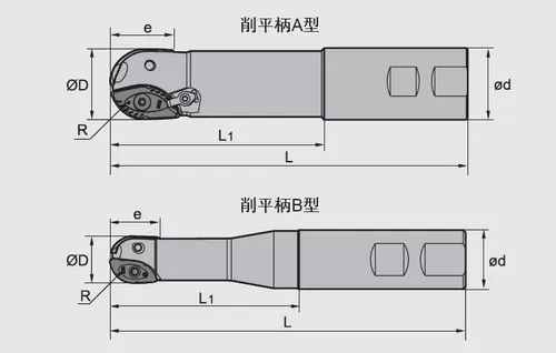 Подлинный Zhuzhou Ball Head Head имитация фрезерного ножа BMR03-03-032-XP32-M Диаметр φ32