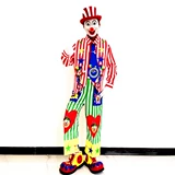 Новые костюмы клоуна для взрослых, мужчин и женщин, тот же стиль для костюмов для производительности, забавные и забавные костюмы для карнавальных танцевальных магов