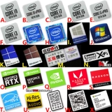 Оригинальная наклейка, ноутбук, intel core i9, intel core i7, intel core i5, intel core i3, windows10