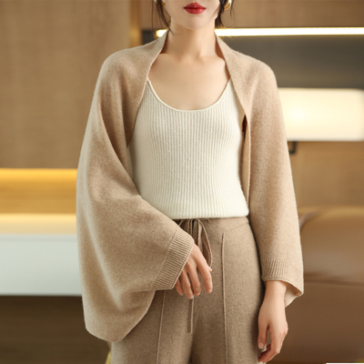 taobao agent Woolen shawl, colored vest, knitted top
