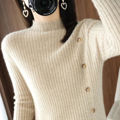 taobao agent Demi-season scarf, knitted sweater, velvet top