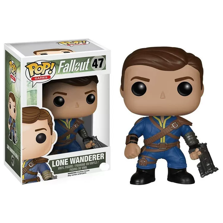 Оригинальный товар FUNKO Radiation 4 Игровой периферийный девайс LONE WANDERER Lone Hands Model Model Swing
