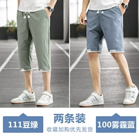 111 Bean Green +100 Smog Blue