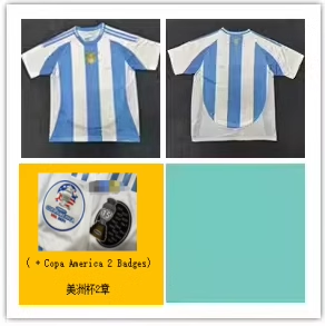 thumbnail for 2024 A.rgentin home fans version jersey【ID：4315083124】