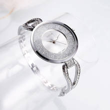 Флагманский магазин корейский модный браслет часы бледные серебряные дамы водонепроницаемые кварцевые часы 389