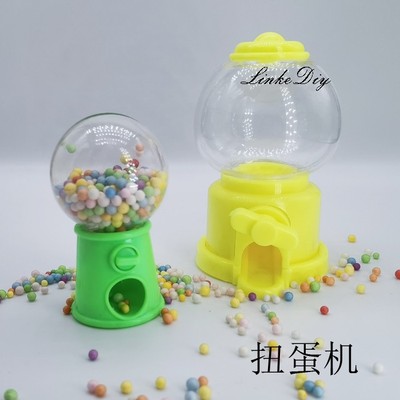 taobao agent Creative mini cute gashapon machine miniature food play miniature scene rotatable candy decoration arrangement small ornaments