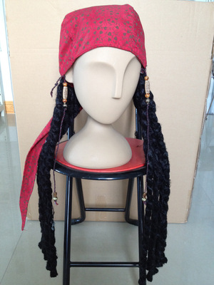taobao agent Pirates of the Caribbean, hair accessory, helmet, halloween, cosplay