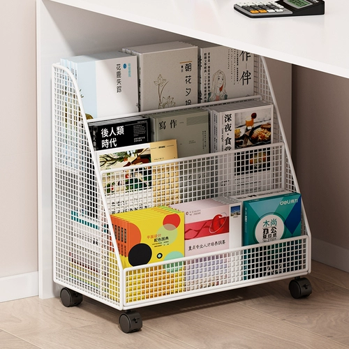 Полки за столом могут переместить землю, чтобы переместить книжную книгу «Ротари», «Стол хранения полки», книжка для детской книжки детской книжной шкафы