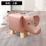 Дверная дверь гнома сменой в дверь смены обувного табурета детская карикатура Скамья Симпатичная креативная форма животных сет