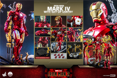 taobao agent HOTTOYS 1/4 Iron Man MK4 Armolo Machine ACS012 Set QS021 single person QS020