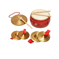 (Мастера) 10 -INCH DRum+17 см Чжунцзин 镲+20 см Даджин 镲+30 см Колнг Бронза