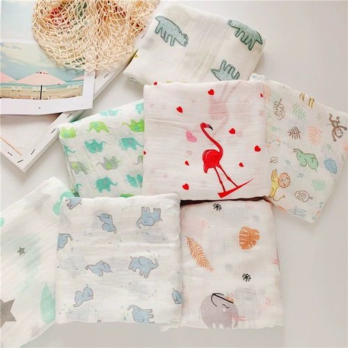 Тонкая марлевая коляска для новорожденных, одеяло, мягкая сумка-одеяло