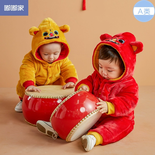 Детский зимний комбинезон для новорожденных для младенца, 2022